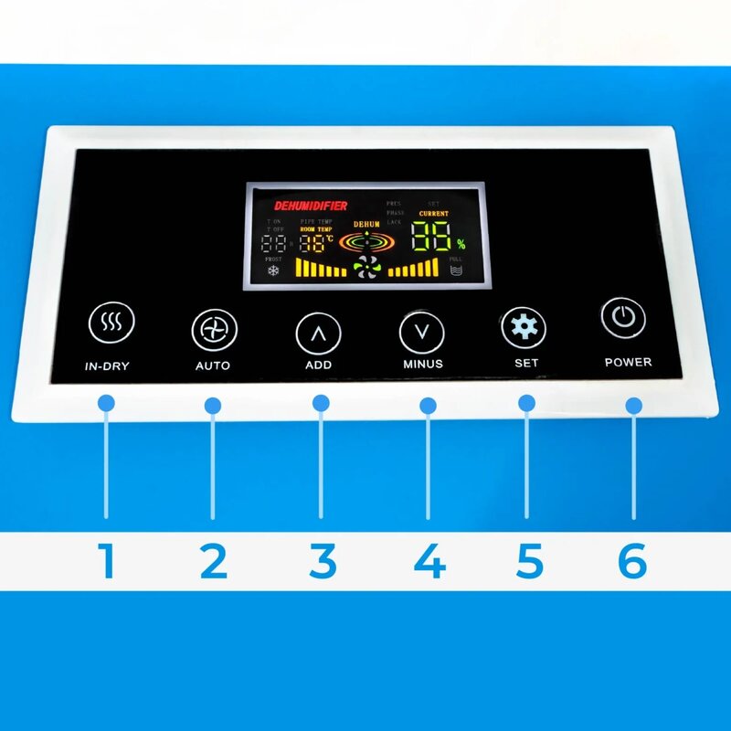 Dezumidificator Industrial Hexwelt HW-70L NOU Sigilat Afisaj Digital